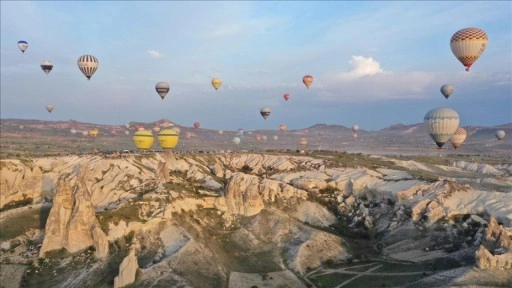 Kapadokya, yılın ilk 5 ayında 1 milyon 652 bin 261 turisti ağırladı