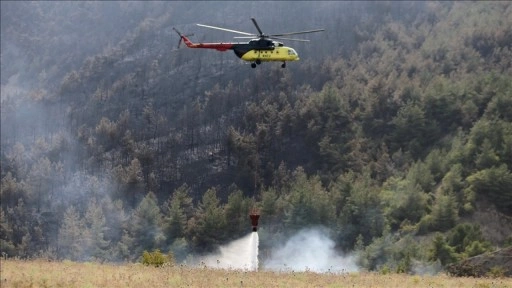 Karabük Valisi Yavuz, ormanlık alanda yeniden çıkan yangının çevrelendiğini söyledi: