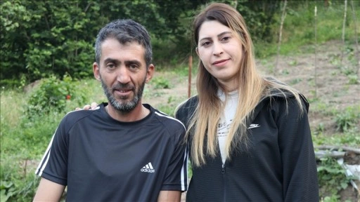 Karabüklü çift, özel izinle diktikleri salep orkidesinden 60 kilogram ürün elde etti