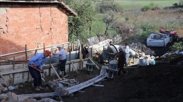 Karabük'te köylüler, A'dan Z'ye "imece" geleneğini yaşatıyor