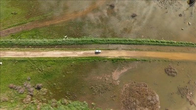Karacabey Ovası'nda yaklaşık 20 bin dekarlık alan su altında kaldı