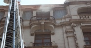 Karaköy’de restore edilen binada yangın