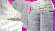 Karantina sürecinin ardından yurtlarda duygu yüklü mektuplar kaldı