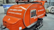 Karavandan kar ambulansı üretildi