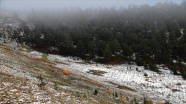 Kars&#039;ta kar ve sonbahar renkleri güzel manzaralar oluşturdu