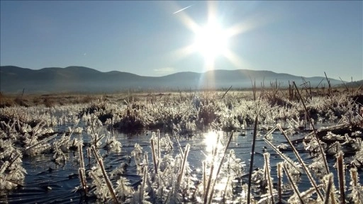 Kars'ta soğuk hava yaşamı olumsuz etkiledi