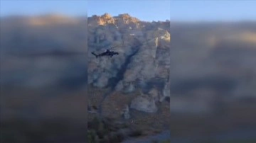 Kars'ta PKK'ya yönelik hava destekli operasyonda 5 sığınak imha edildi