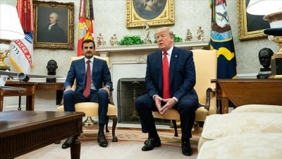Katar Emiri ile Trump, b&ouml;lgesel gerilimleri azaltmaya y&ouml;nelik &ccedil;abaları g&ouml;r&uuml;şt&uuml;
