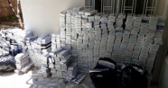 Kayseri'de 9 bin 700 paket kaçak sigara yakalandı