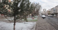 Kayseri'de Mart ayının son günlerinde kar yağdı