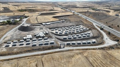 Kayseri'de olası afetler i&ccedil;in yaklaşık 500 kişilik konteyner kent hazır