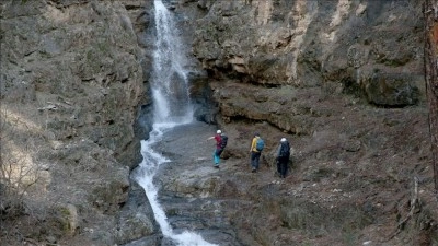 Kayseri'deki 150 metre y&uuml;kseklikten &ccedil;ağlayan U&ccedil;ansu Şelalesi, yılın sadece 1 ayı akıyor