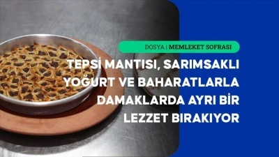 Kayseri tepsi mantısı