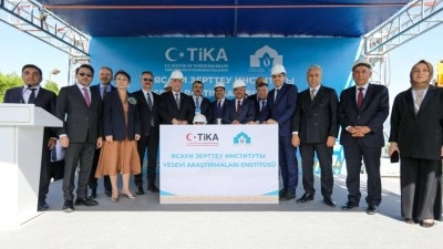 Kazakistan'da T&uuml;rkiye'nin desteğiyle Yesevi Araştırmaları Enstit&uuml;s&uuml;n&uuml;n temeli atıldı