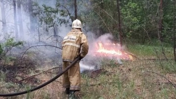 Kazakistan’daki orman yangınında ölen işçilerin sayısı 14'e çıktı