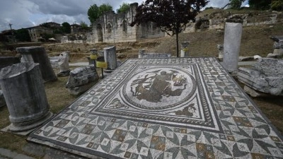 Kazı alanı genişletilen D&uuml;zce'deki antik kentte restorasyon &ccedil;alışmaları başlayacak