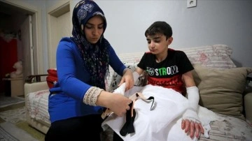 'Kelebek hastası' Emircan'ın annesi oğluna sarılabilmenin özlemini yaşıyor