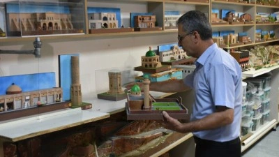 Kerk&uuml;kl&uuml; maket ustası yaptığı maketlerle kentin tarihini yeni nesle tanıtıyor