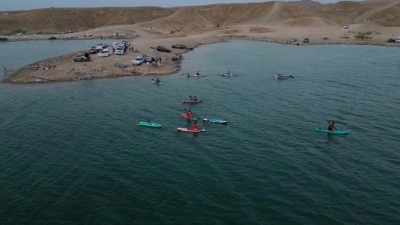 Kerk&uuml;kl&uuml; sporseverlerin yeni tutkusu: K&uuml;rek s&ouml;rf&uuml;