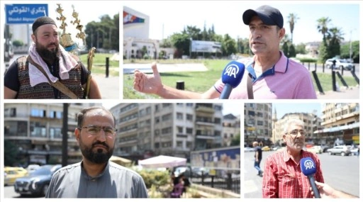 Kiliseye yönelik terör saldırısı sonrası Şam sokaklarından dayanışma mesajları geldi