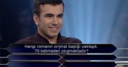 &#039;Kim Milyoner Olmak İster&#039;e damga vuran soru