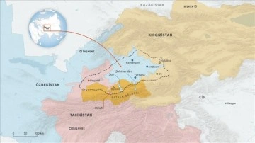 Kırgız-Tacik sınırının tartışmalı kısmının 47 kilometresi daha belirlendi