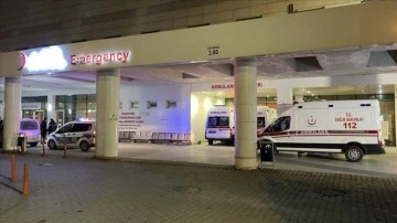 Kırıkkale'de gaz zehirlenmesi şüphesiyle 13 kişi hastaneye kaldırıldı