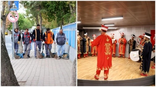 Kırklareli'nde belediye işçileri mesai sonrası mehteran oluyor