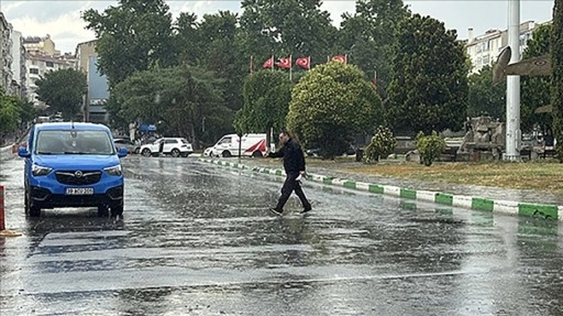 Kırklareli'nde sağanak etkili oldu