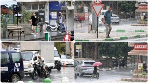Kırklareli'nde sağanak hava sıcaklığını düşürdü