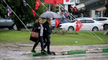 Kırklareli'nde sağanak etkili oldu