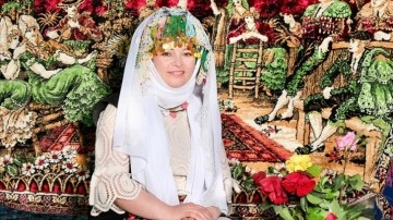 Kırklareli'nde unutulan 'gelin başı çatma' geleneği Hıdrellez'de canlandırıldı