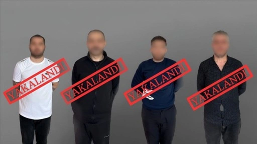 Kırmızı bültenle aranan 4 şüpheli Gürcistan'da yakalanarak Türkiye'ye getirildi