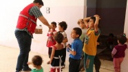 Kızılay'dan İdlib yetimhanelerine yardım
