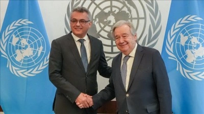 KKTC Cumhurbaşkanı Erh&uuml;rman, BM Genel Sekreteri Guterres ile g&ouml;r&uuml;şmesini değerlendirdi