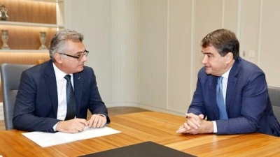 KKTC Cumhurbaşkanı Erh&uuml;rman'dan AB'ye "M&uuml;zakere masasında taraf olarak yeriniz yok&qu
