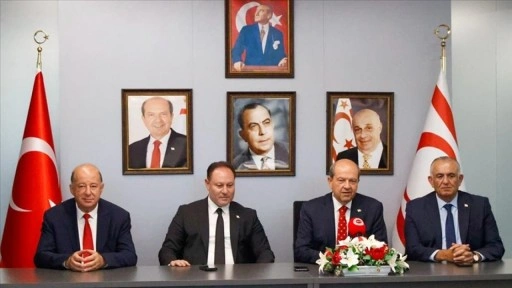 KKTC Cumhurbaşkanı Tatar, 5+1 görüşmelerine katılmak üzere New York'a gitti