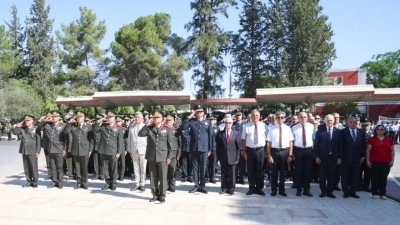 KKTC'de 1 Ağustos Toplumsal Direniş Bayramı t&ouml;renlerle kutlandı