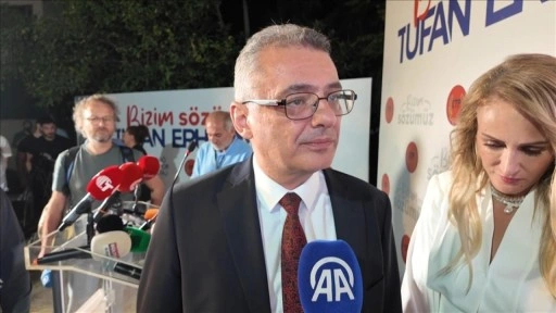 KKTC'de resmi olmayan sonuçlara göre cumhurbaşkanlığı seçimini kazanan Erhürman, AA'ya kon