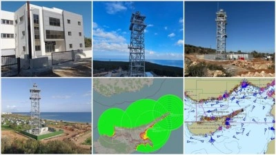 KKTC'deki gemi trafik g&ouml;zetleme istasyonlarının inşaat &ccedil;alışmaları tamamlandı