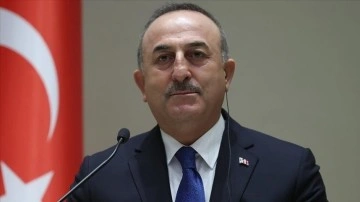 KKTC Dışişleri Bakanı Ertuğruloğlu'ndan Çavuşoğlu'na geçmiş olsun mesajı