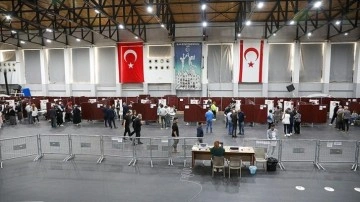 KKTC'de Türkiye'deki Cumhurbaşkanı ve Milletvekili Seçimleri için oy verme işlemi sona erd