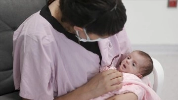 KKTC'li Nehir bebek "25 binde 1" görülen hastalığıyla mücadeleyi Türkiye'de kaza