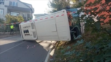 Kocaeli'de işçi servisinin çarptığı anne ve kızı öldü, 6 kişi yaralandı