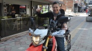 'Kök hücre bağışı' için motosikletiyle Rusya'ya gidecek