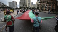 Kolombiya'da hükümet karşıtı protestolar düzenlendi