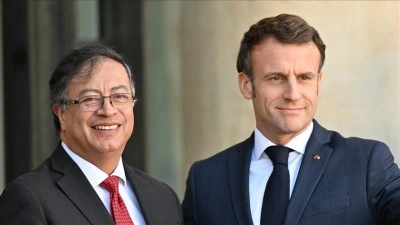 Kolombiya lideri Petro, Fransa Cumhurbaşkanı Macron ile telefonda Orta Doğu'daki durumu g&ouml;r&uuml;şt&uuml;