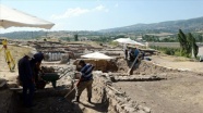 Komana Antik Kenti'nde Bizans dönemine ait 'kilise' için kazı çalışmaları sürüyor