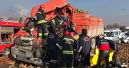 Konya’da sis nedeniyle 33 araç birbirine girdi: 1 ölü, 7 yaralı