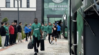 Konyaspor, Ziraat T&uuml;rkiye Kupası finali i&ccedil;in Antalya'ya gitti